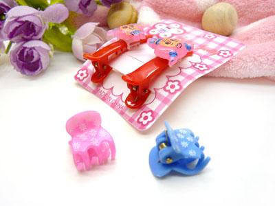 卡通鸭嘴夹边夹发卡边夹-长通鸭嘴夹十套装-29号	