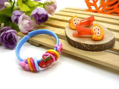 儿童发饰宝宝卡通鸭嘴夹边夹发卡边夹-长通鸭嘴夹十手钩组合-26号	