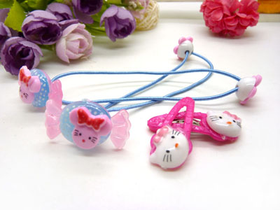 儿童发饰宝宝卡通鸭嘴夹边夹发卡边夹-长通对夹十头扣组合-20号	