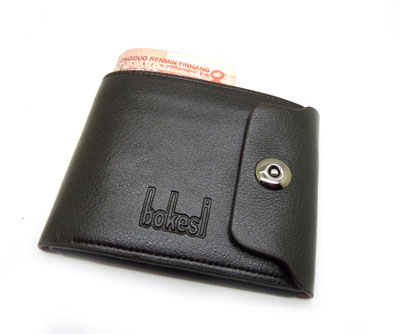 纯皮男士短款钱包 皮夹票夹 韩版时尚钱包	