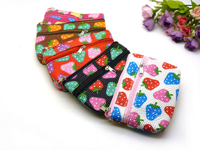 稻草人女包正品零钱包牛皮真皮手机包