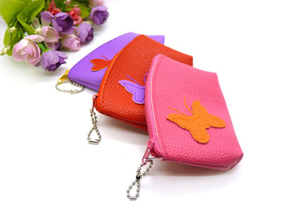  方形蝴蝶 零钱包 创意手拎包 钥匙包 硬币包-19号	