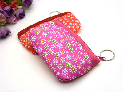 帆布碎花布艺复古小零钱包女迷你硬币包-20号	