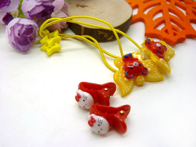 儿童发饰宝宝卡通鸭嘴夹边夹发卡边夹-长通对夹长通皮筋十长通爪夹-7号	