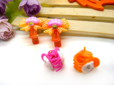 儿童发饰宝宝卡通鸭嘴夹边夹发卡边夹-长通鸭嘴夹十长通爪夹-5号