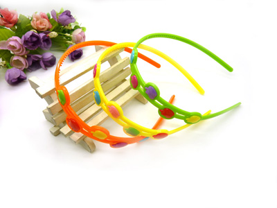 塑料发箍头箍糖果色头饰刘海卡留海卡发卡发箍	