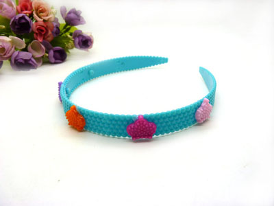 女宝宝带齿发箍发夹头夹 儿童可爱发卡	