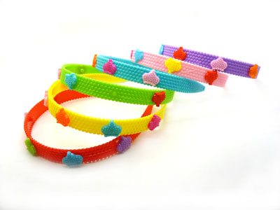 女宝宝带齿发箍发夹头夹 儿童可爱发卡	