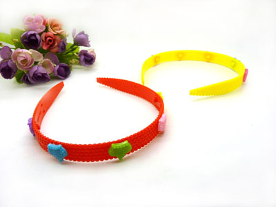 女宝宝带齿发箍发夹头夹 儿童可爱发卡