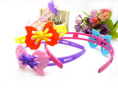 儿童饰品韩版头箍头饰韩国发饰盘发卡发箍发夹蝴蝶结	
