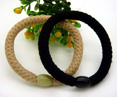 韩版发饰 弹力 不伤发发圈 发绳皮筋	