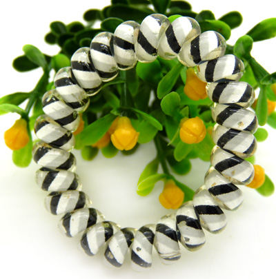 韩国版彩色电话线发圈 扎头发饰品橡皮筋发绳