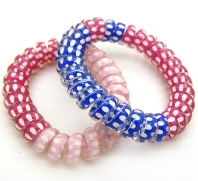 可爱电话圈电话线发饰头饰品发圈