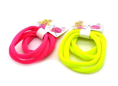 橡皮筋扎头发饰品韩版发饰头饰 手工发卡绳 -糖果色皮筋