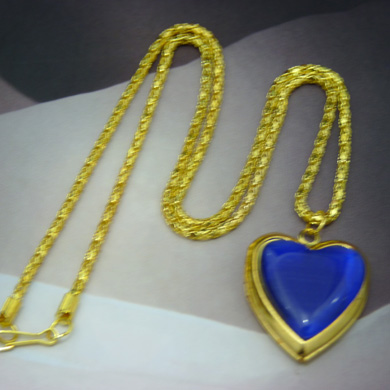 豪华版黄金宝石链	