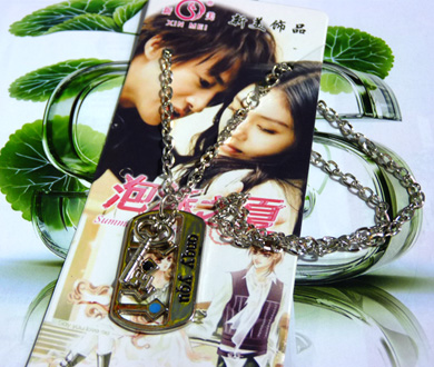 幸运之恋合金项链	