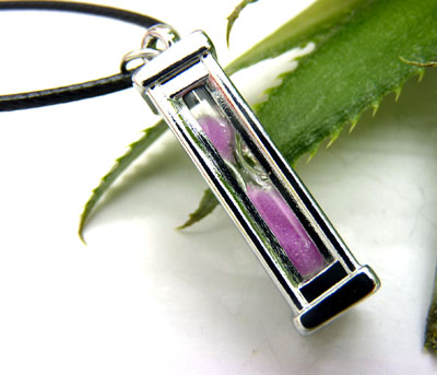 长款百搭锆石毛衣链 幸运钻石流沙瓶流沙许愿多层项链