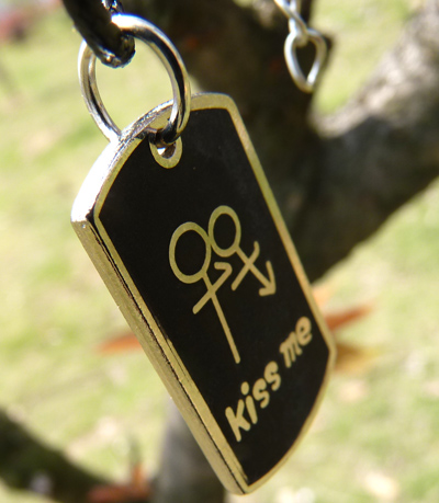 永远欢乐|复古双层合金项链|男女款 