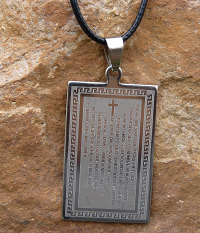  欧美 朋克一族 90后的最爱 合金皮绳项链 终身保色	