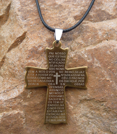 欧美 朋克一族 90后的最爱 合金皮绳项链 终身保色	