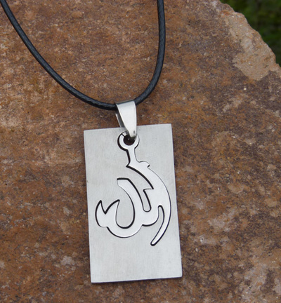 欧美 朋克一族 90后的最爱 合金皮绳项链 终身保色	