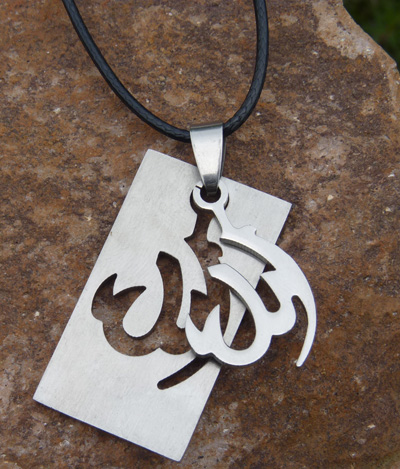 欧美 朋克一族 90后的最爱 合金皮绳项链 终身保色	