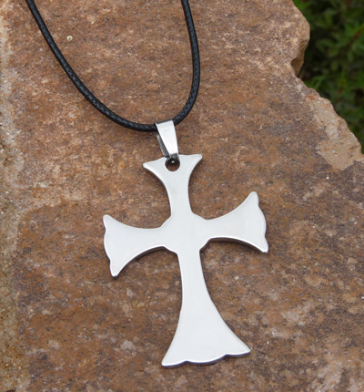  欧美 朋克一族 90后的最爱 合金皮绳项链 终身保色	