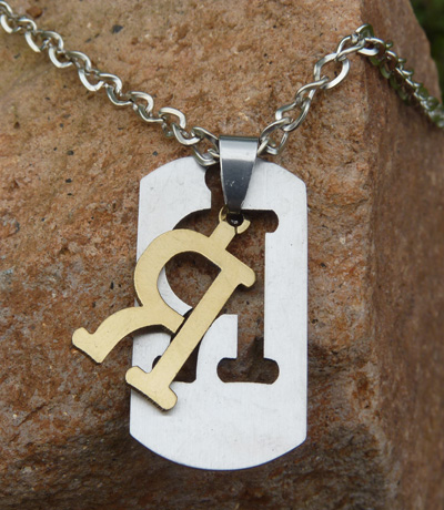  欧美 朋克一族 90后的最爱 合金项链 保色	