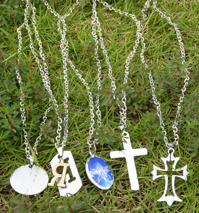 欧美 朋克一族 90后的最爱 合金项链 保色