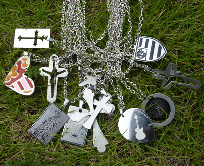  欧美 朋克一族 90后的最爱 合金项链 保色	