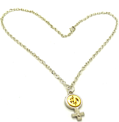 时尚饰品 合金项链 男女个性项链 情侣项链	