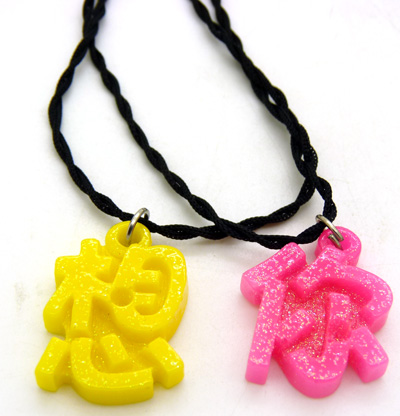 男女款项坠生日礼物 文字项链 十字架锁骨项链	