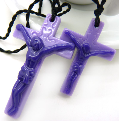 男女款项坠生日礼物 文字项链 十字架锁骨项链