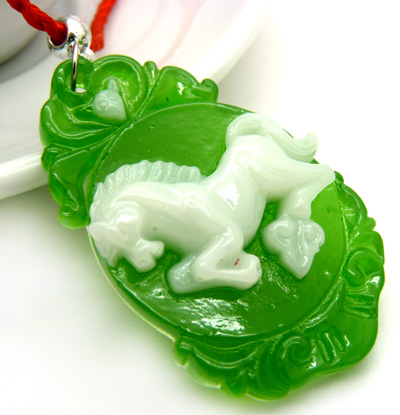 手工红绳项链颈链饰品 男女款 生肖属相情侣项链（夜光大号）