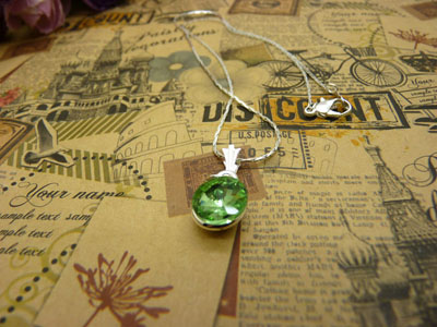 时尚锁骨水晶甜美吊坠首饰品配饰装饰女生	