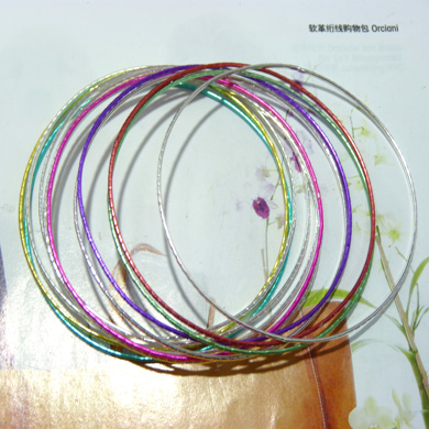 七彩六环手镯	