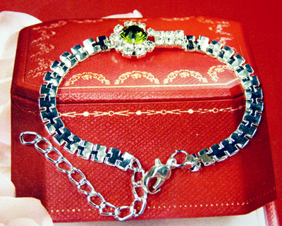 新款/合金镶钻/精美手链 