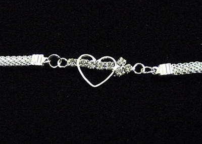 韩版/女式/精品/合金镶钻/蛇形手链	