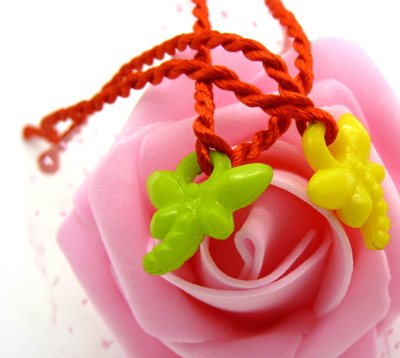 男女老人小孩邪保平安桃子核幸运脚链