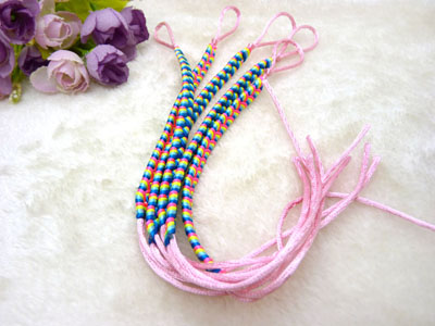 五色线 金刚结款直纹扭纹款 地摊手链多款-5号	