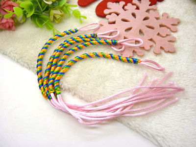 五色线 金刚结款直纹扭纹款 地摊手链多款-1号