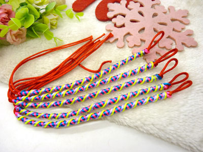 五色线 金刚结款直纹扭纹款 地摊手链多款-1号	