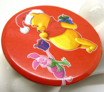 卡通小熊笑脸胸章 胸针 胸贴儿童徽章	