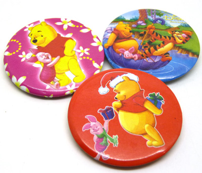 卡通小熊笑脸胸章 胸针 胸贴儿童徽章	