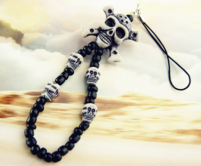 骷髅/复古式系列/手机挂件