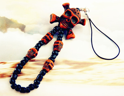 骷髅/复古式系列/手机挂件