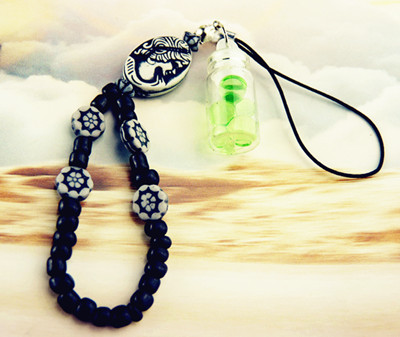 圣女与他的漂流瓶/手机挂件