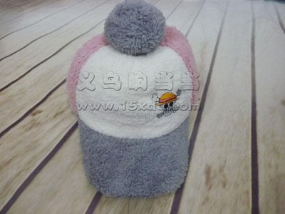 秋冬天可爱毛球帽子 鸭舌棒球帽 -儿童毛绒帽	