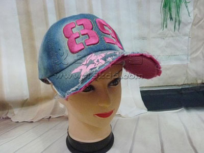 韩版潮牛仔棒球帽鸭舌帽 -防晒休闲帽子