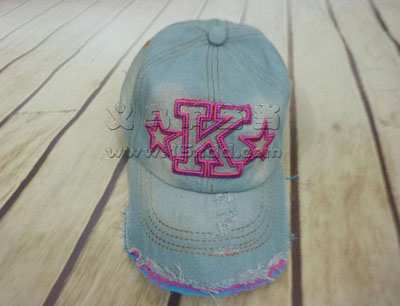 韩版潮牛仔棒球帽鸭舌帽 -防晒休闲帽子	